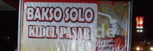Bakso Solo Kidul Pasar Malang