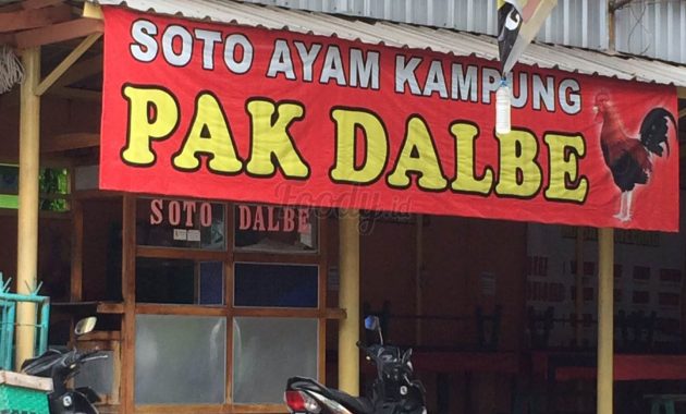 Soto Ayam Kampung Pak Dalbe jogja