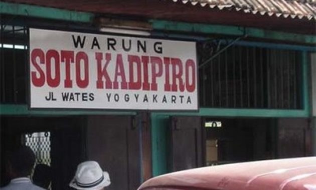 Soto Kadipiro Yogyakarta